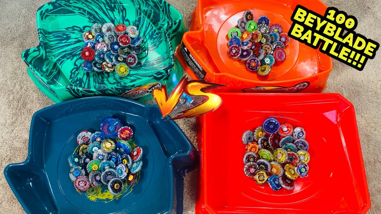 100 Beyblade Marathon Battle! (INSANE METAL FIGHT!)