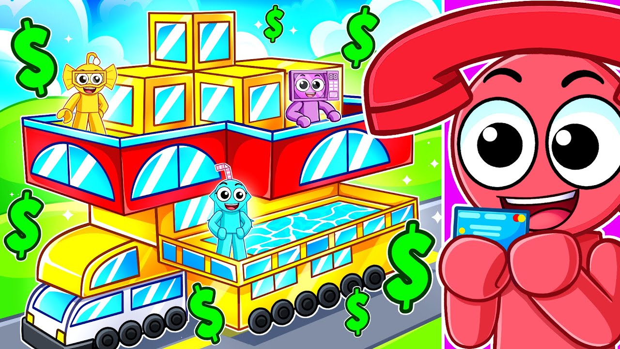Spending $51,964,152 on a MAX LEVEL RV BUS in Roblox!