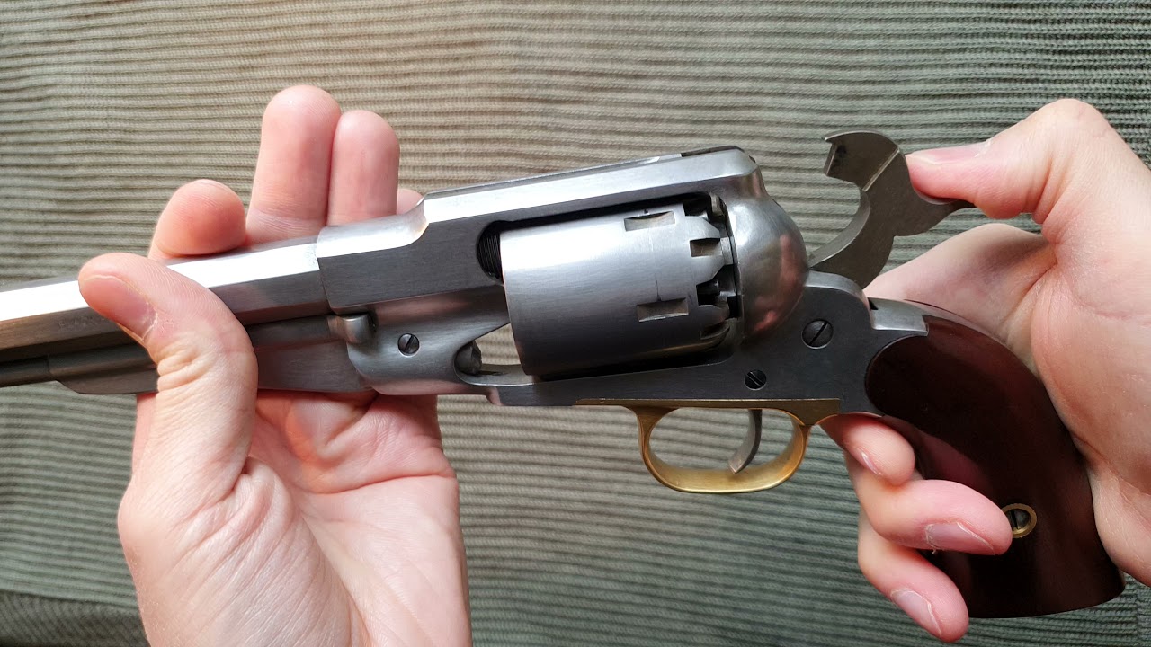 Wymiana bębna w Remington 1858 (Pietta)