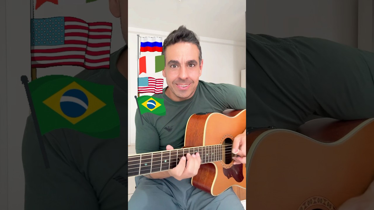 Popularidade do Violão no mundo