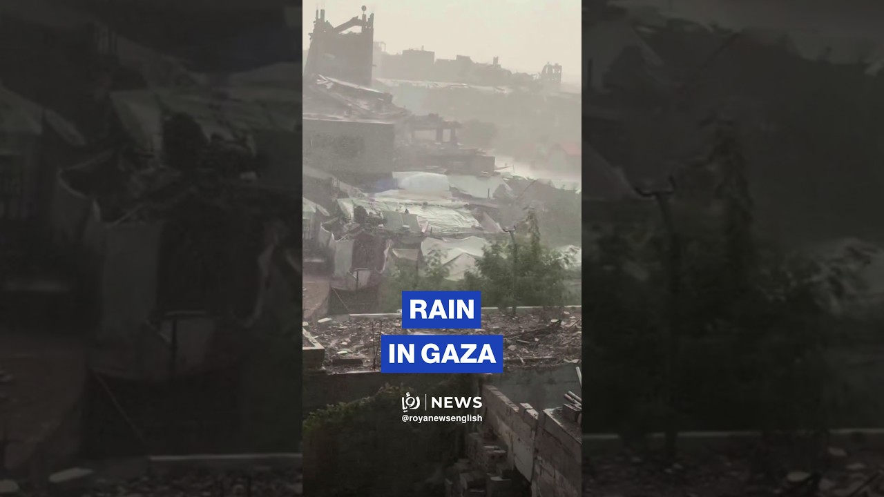 🇵🇸 🌧️ First rainfall hits Gaza as harsh winter expected ahead
