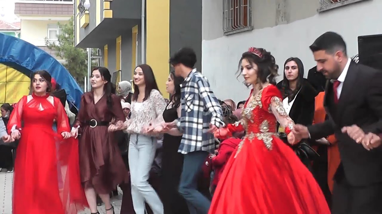 CEMİLE İLE YASİN'in DÜĞÜN TÖRENİ PAR-5 arifegazili köyü köy düğünü