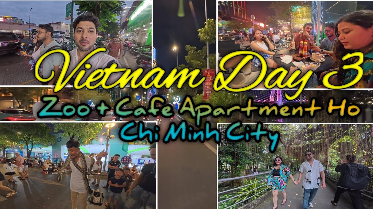 Vietnam Day 3 Vlog 🇻🇳 | Saigon Zoo, Indian Food & Famous Cafe Apartment | Ho Chi Minh