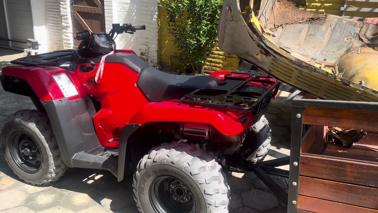 Quadriciclo Honda Fourtrax 4x4- Detalhes, dicas e utilizações.