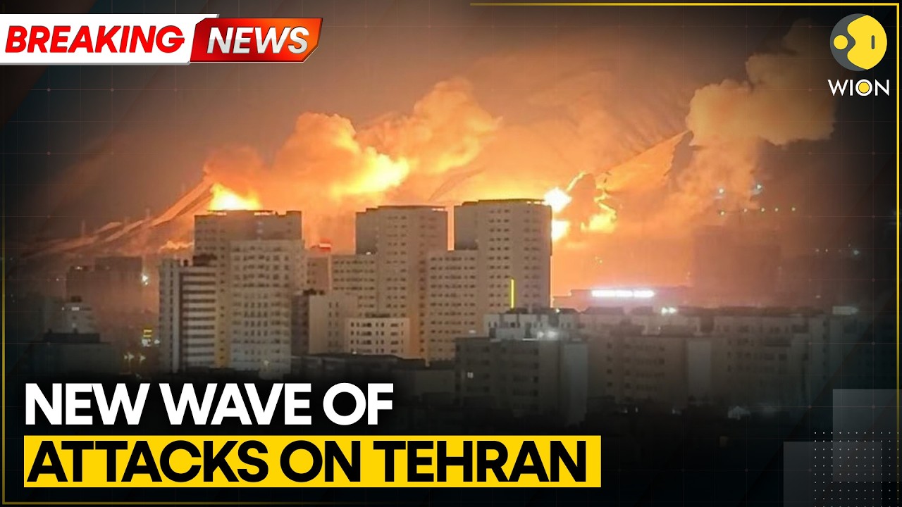 Breaking: Israeli Army Launches Fresh Strikes on Tehran | WION
