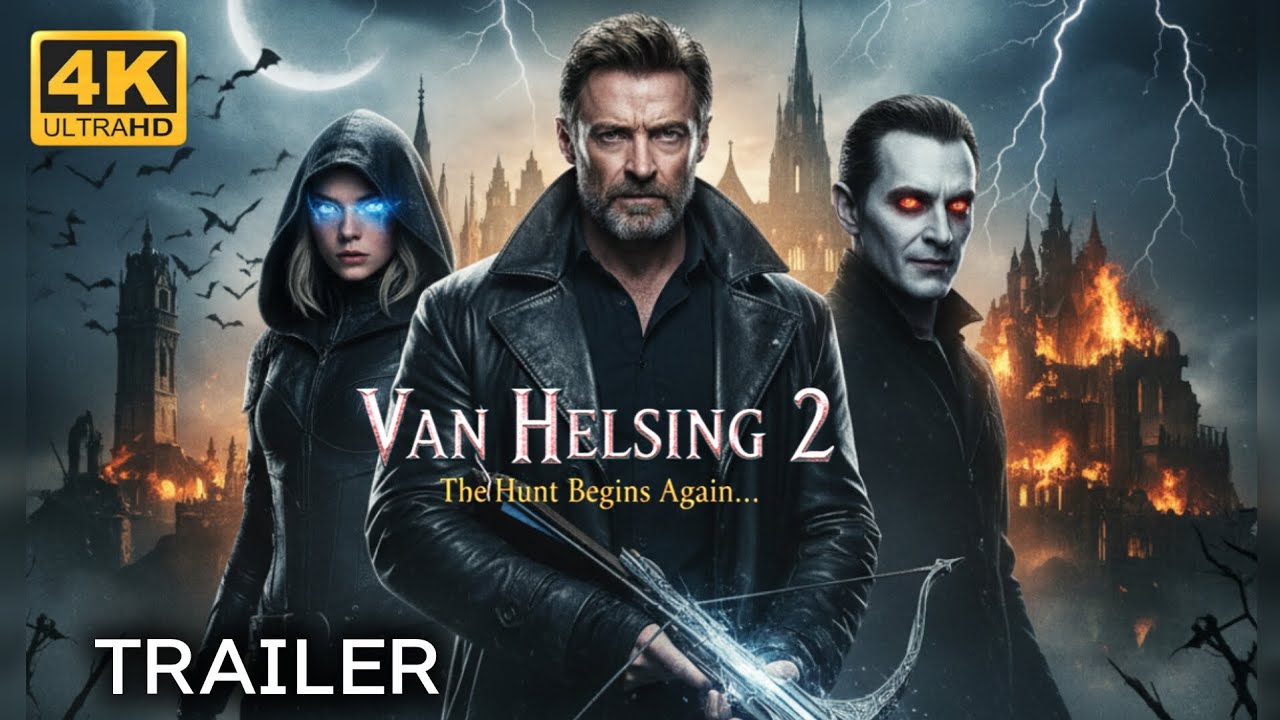Ван Хельсинг 2 (2026) Трейлер и обзор фильма | Хью Джекман встречает Киану Ривза