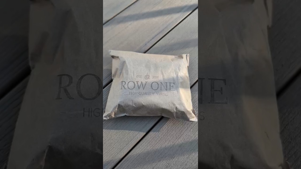 Opening My Row One Yarns Monthly Subscription November 2025