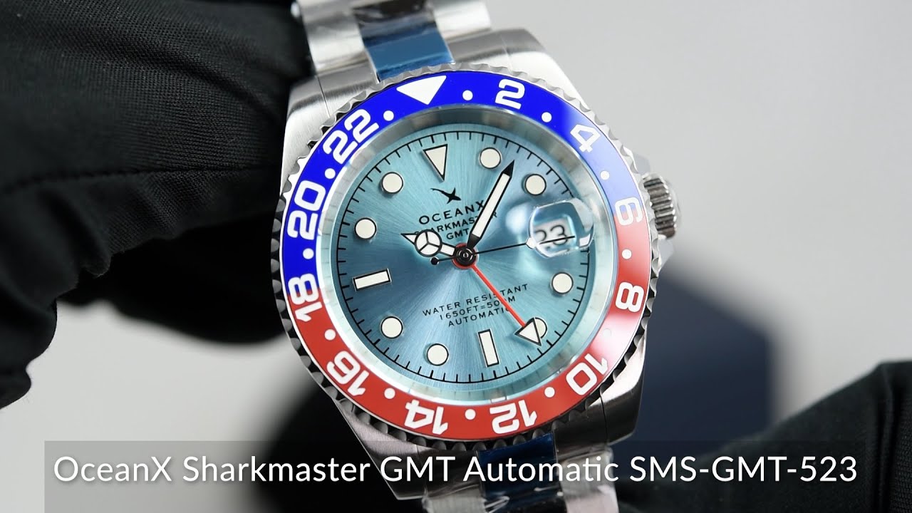 OceanX Sharkmaster GMT Automatic SMS-GMT-523