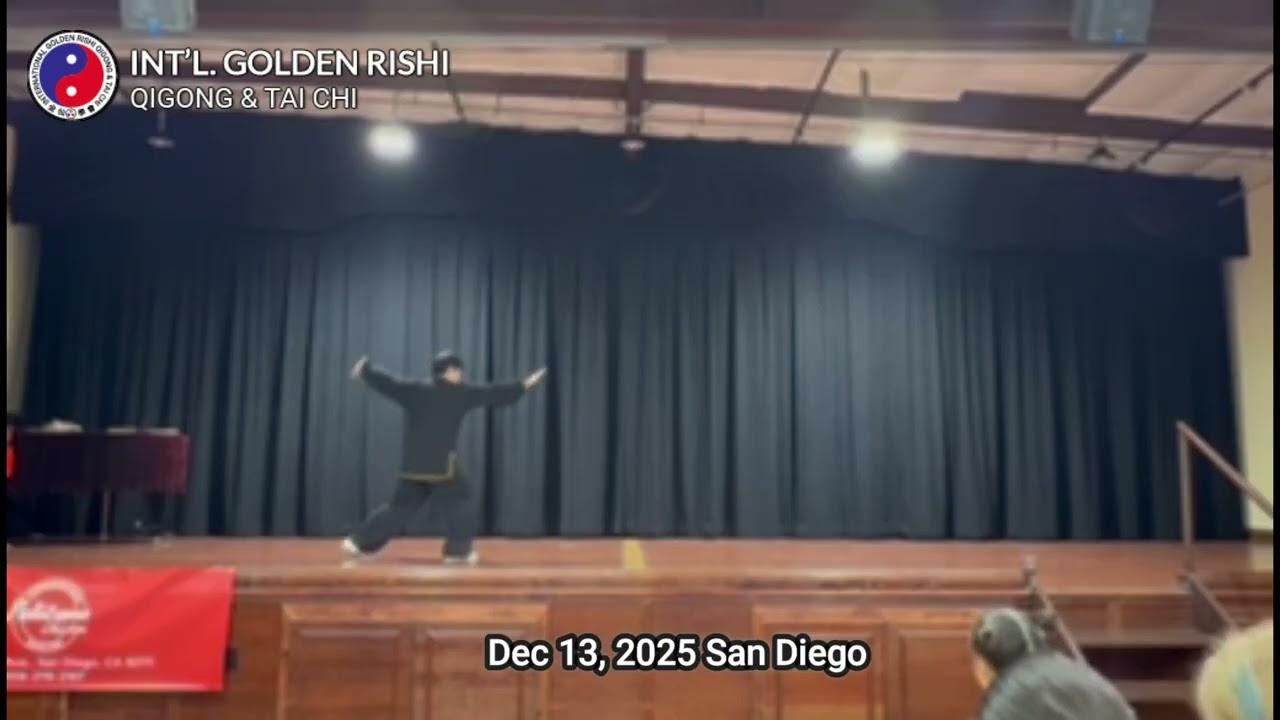 Lao Jia Erlu Tai Chi at 2025 Golden Rishi Holiday Party