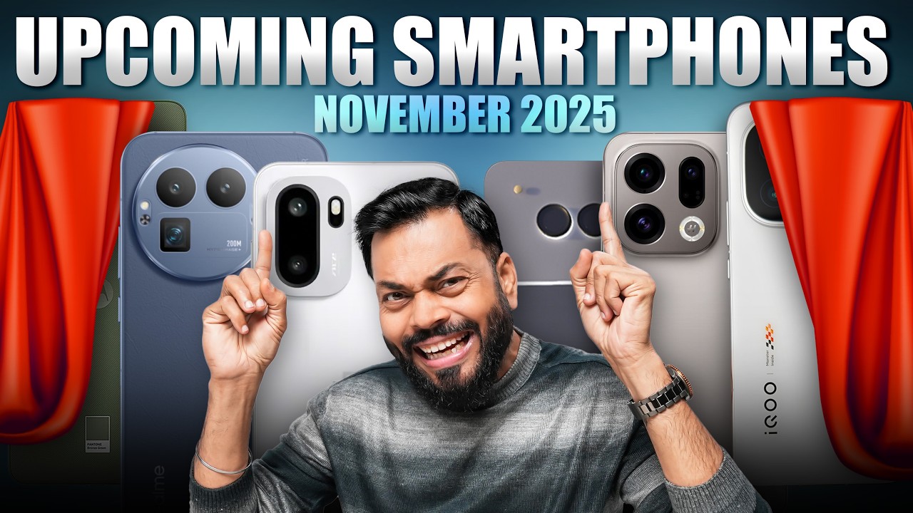 Top 10+ Best Upcoming Phone Launches ⚡ November 2025