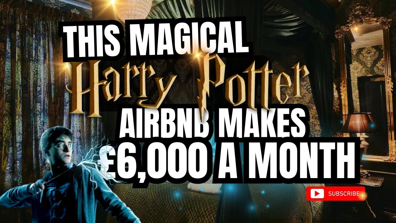 This MAGICAL Harry Potter Themed AirBnb Makes £6,000 Every Month