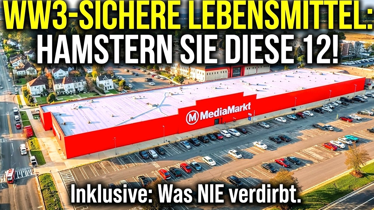 12 Lebensmittel, Die Sie Hamstern Sollten, Wenn Der 3. Weltkrieg Beginnt (Sie Verderben NIE)