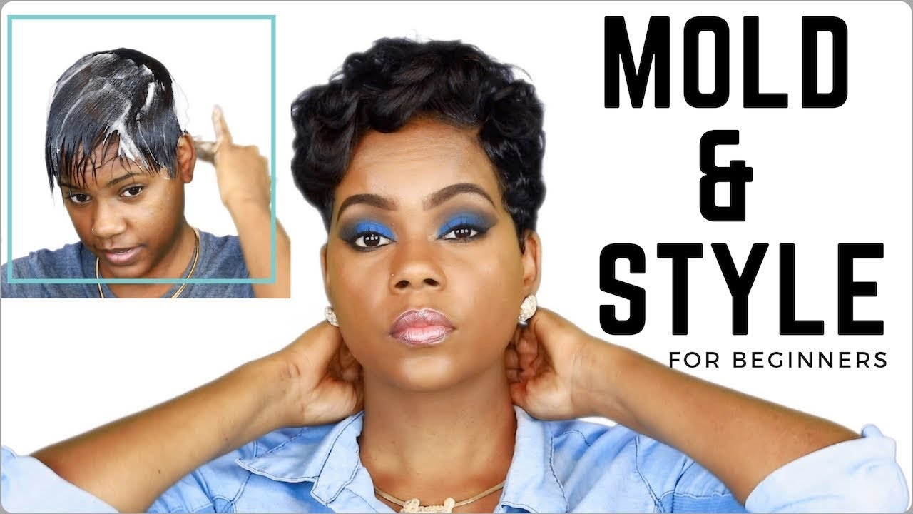 How to Mold and Style a Relaxed Pixie Cut | Detailed Tutorial | Relaxed Short Hair | Leann DuBois