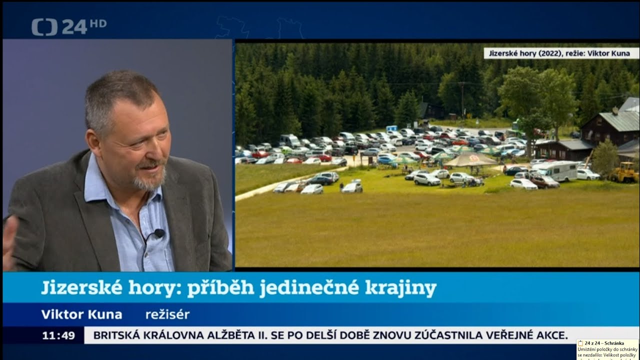 na ČT24  Viktor Kuna o Jizerských horách