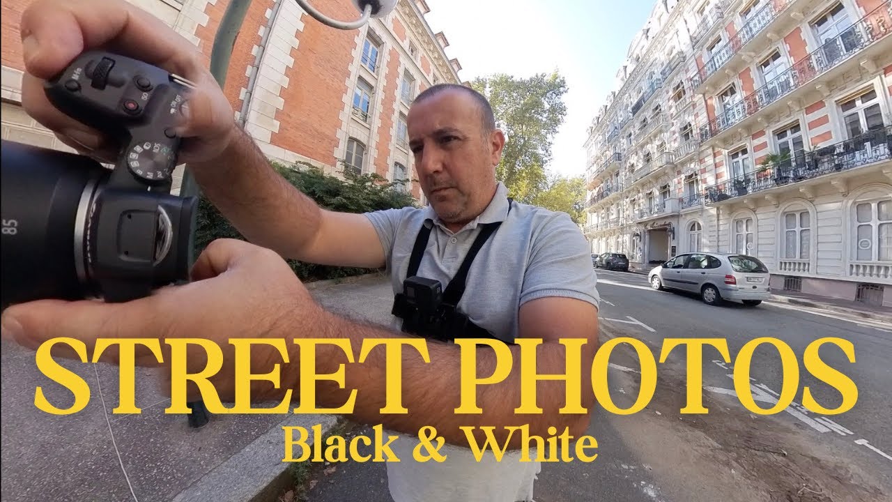 STREET PHOTOS POV BLACK AND WHITE CANON R7