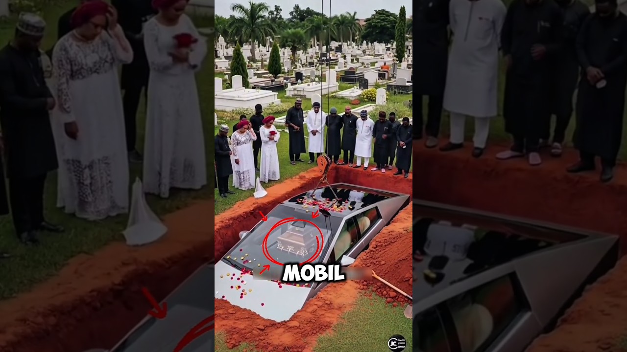 Dimakamkan Bersama Mobil Mewah! Gila, Kaya Banget Sampai ke Liang Kubur ⁉️😱