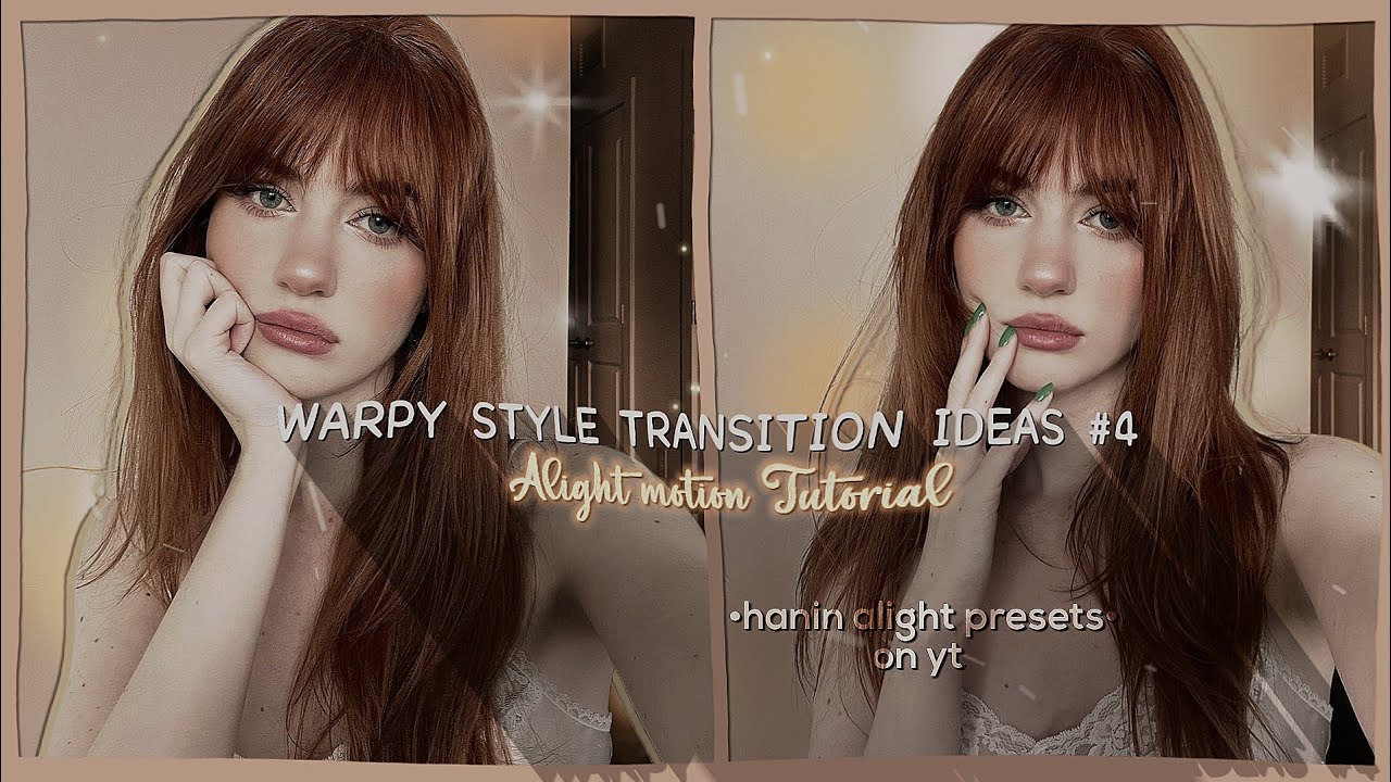 Warpy style transition ideas to use when you're stuck! (pt.4) preset? | •hanin alight presets•