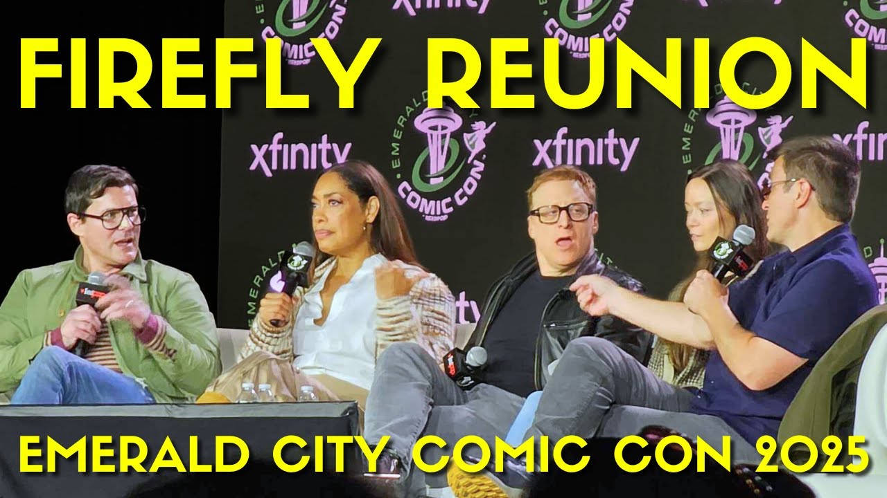 Firefly Reunion panel from Emerald City Comic Con 2025 [Comic Cons]