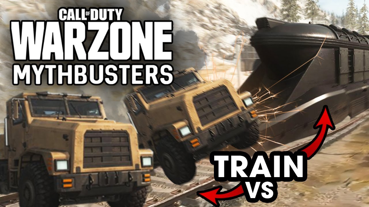 Warzone Train vs Everything - Call of Duty Warzone Mythbusters