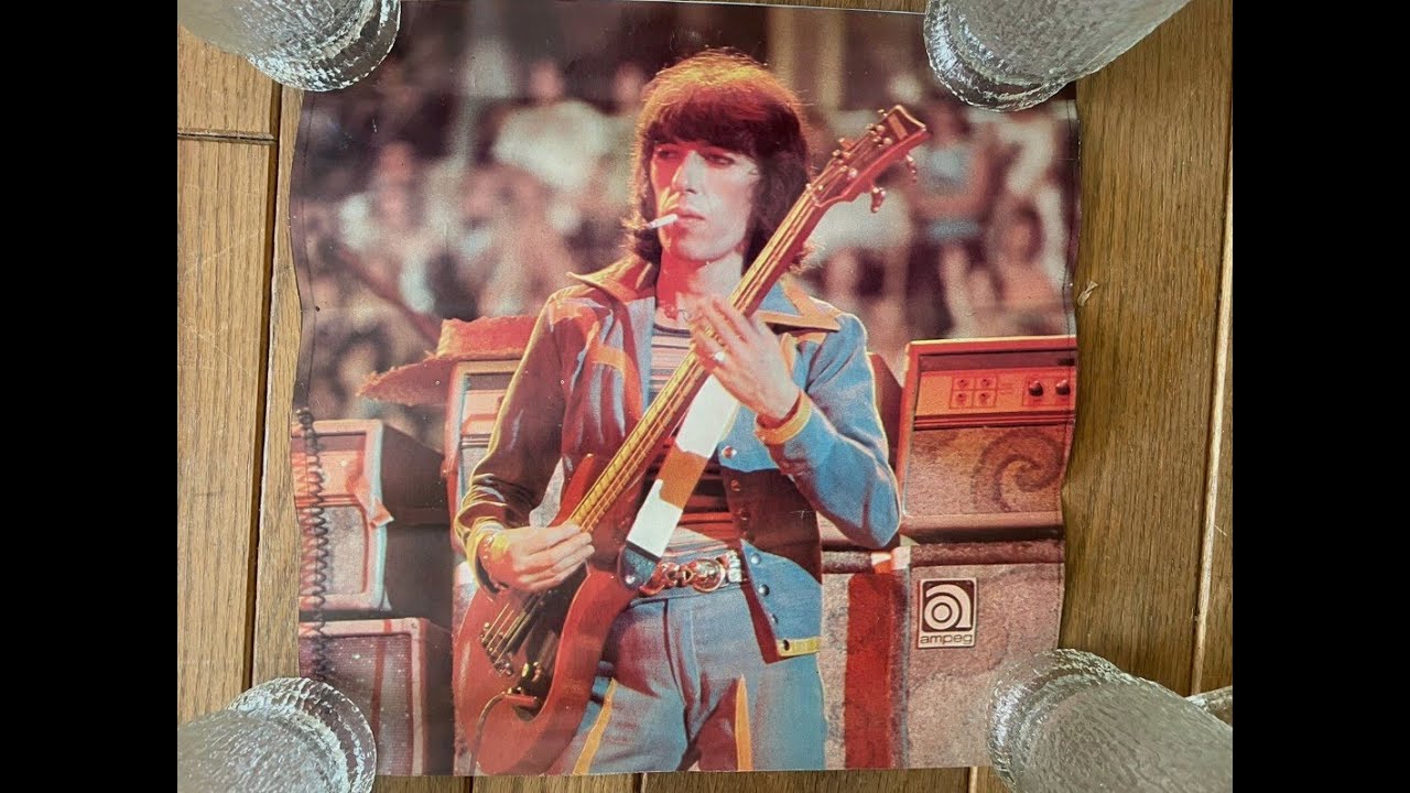 Bill Wyman semi isolated bass Honky Tonk Women