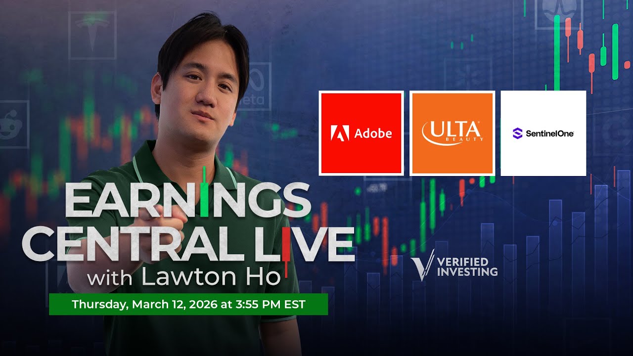 Прямая трансляция Earning's Central 🎬 - ADBE, ULTA, S