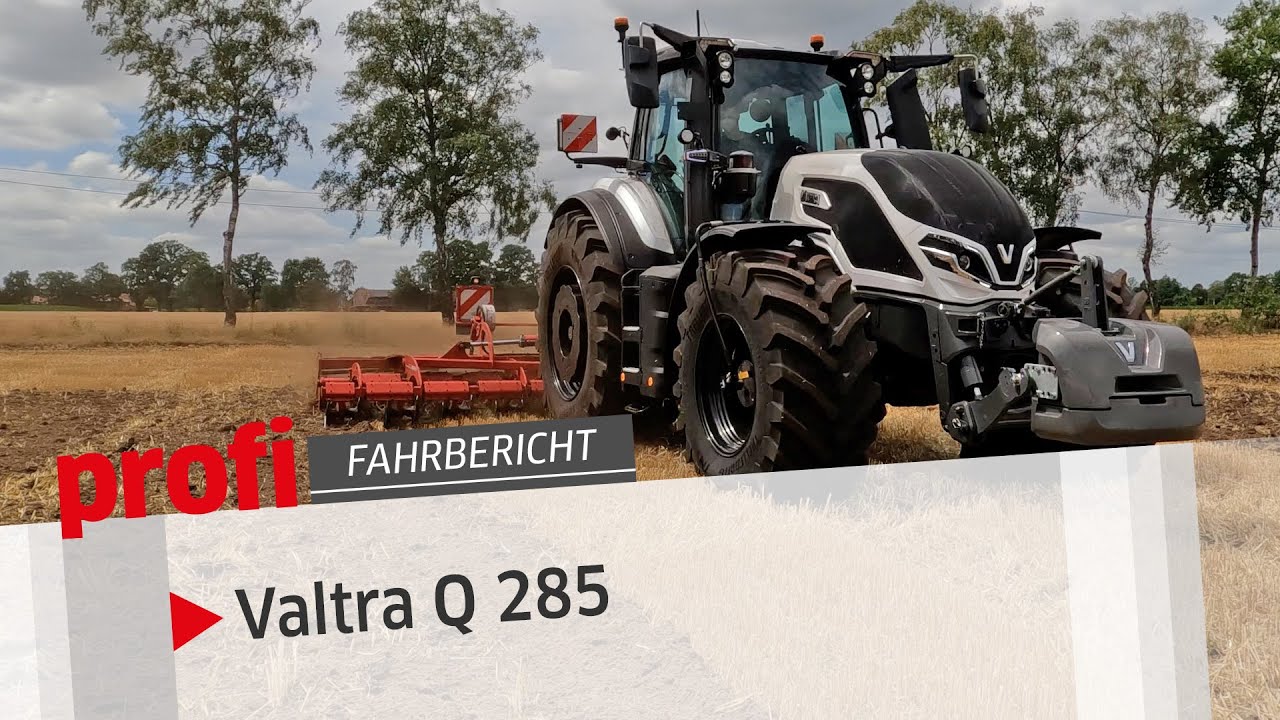 Die neue Q-Serie: Valtra Q 285 | profi #Fahrbericht
