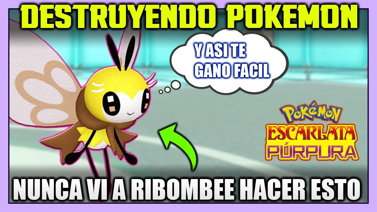 MI MEJOR EQUIPO POKÉMON en un COMBATE NIVEL DIOS con UN RIBOMBEE ÚNICO que QUIERE ROMPER la RACHA