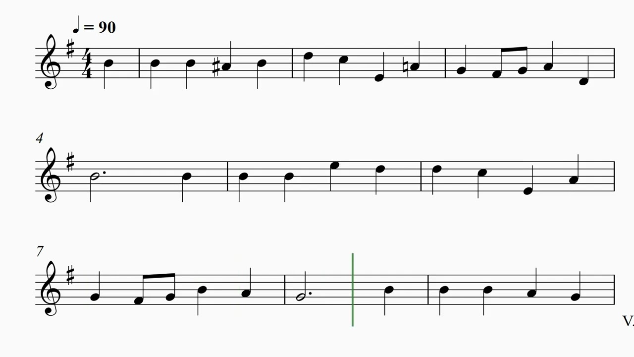 O Little Town of Bethlehem | Violin Sheet Music