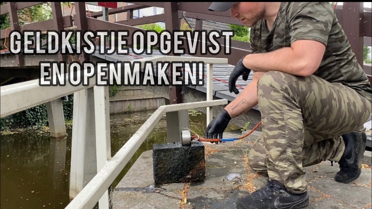 GELDKISTJE OPGEVIST EN OPENMAKEN!