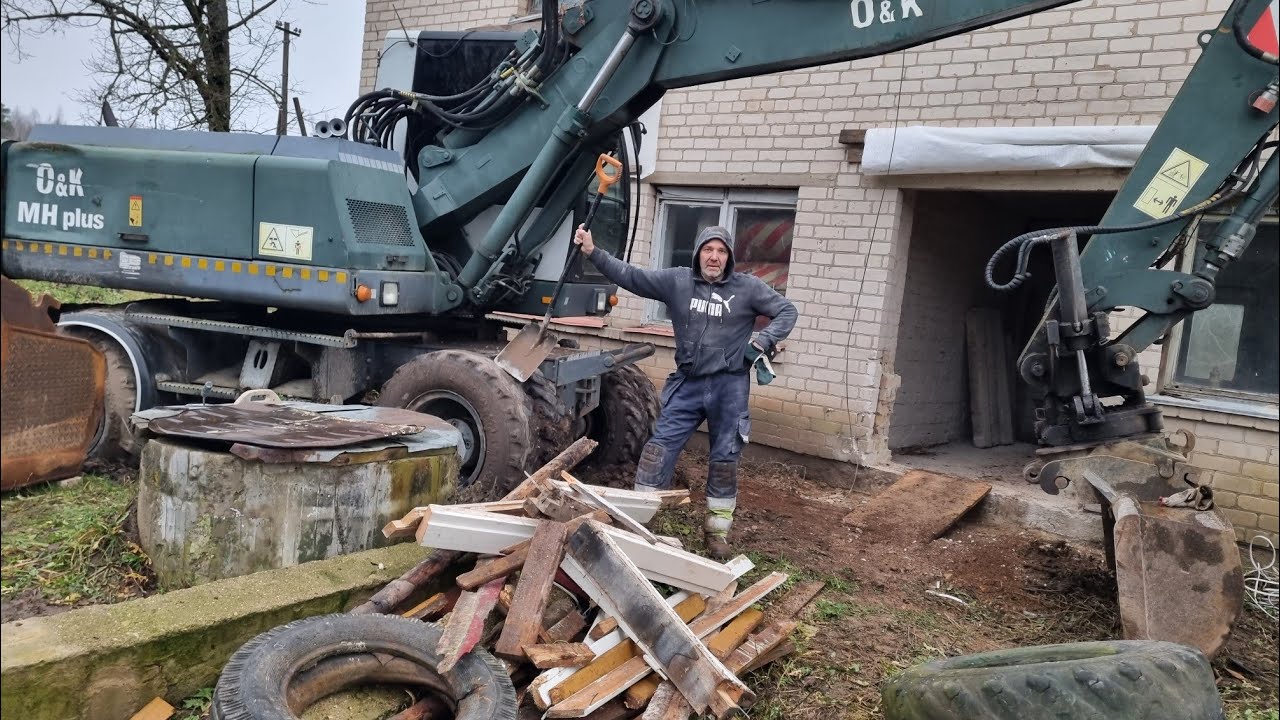 Mano sodyba miške.7 dalis.Nupirkau sodybą, 4 butų namą, darau renovaciją savo rankomis.