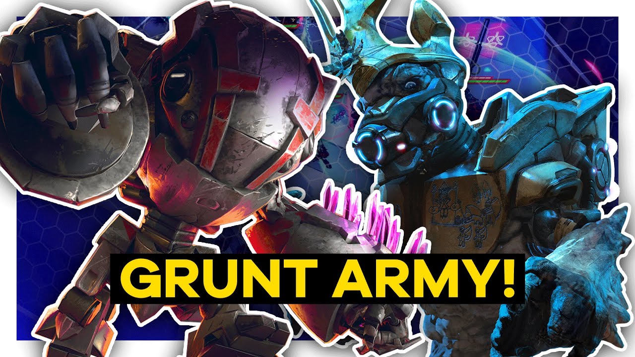 i built a RIDICULOUS grunt army in Halo Wars 2! 😝
