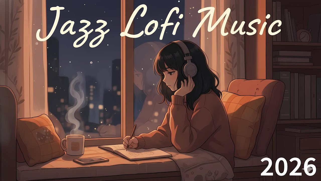 🌙 Late-Night Jazz Lofi Beats | Smooth Chillhop for Study, Work & Calm Focus