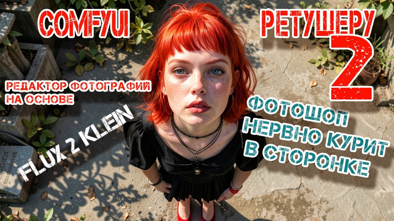 рабочие процессы с Flux 2 Klein 9 B- часть 3 - Photoshop нервно курит в сторонке. прзрачный манекен