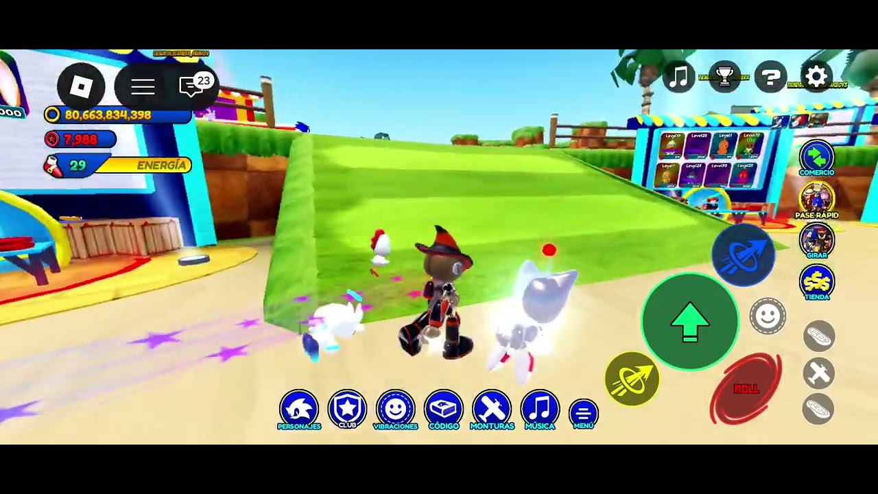 De casería en sonic Speed #sonic#sonicSpeedsimulator