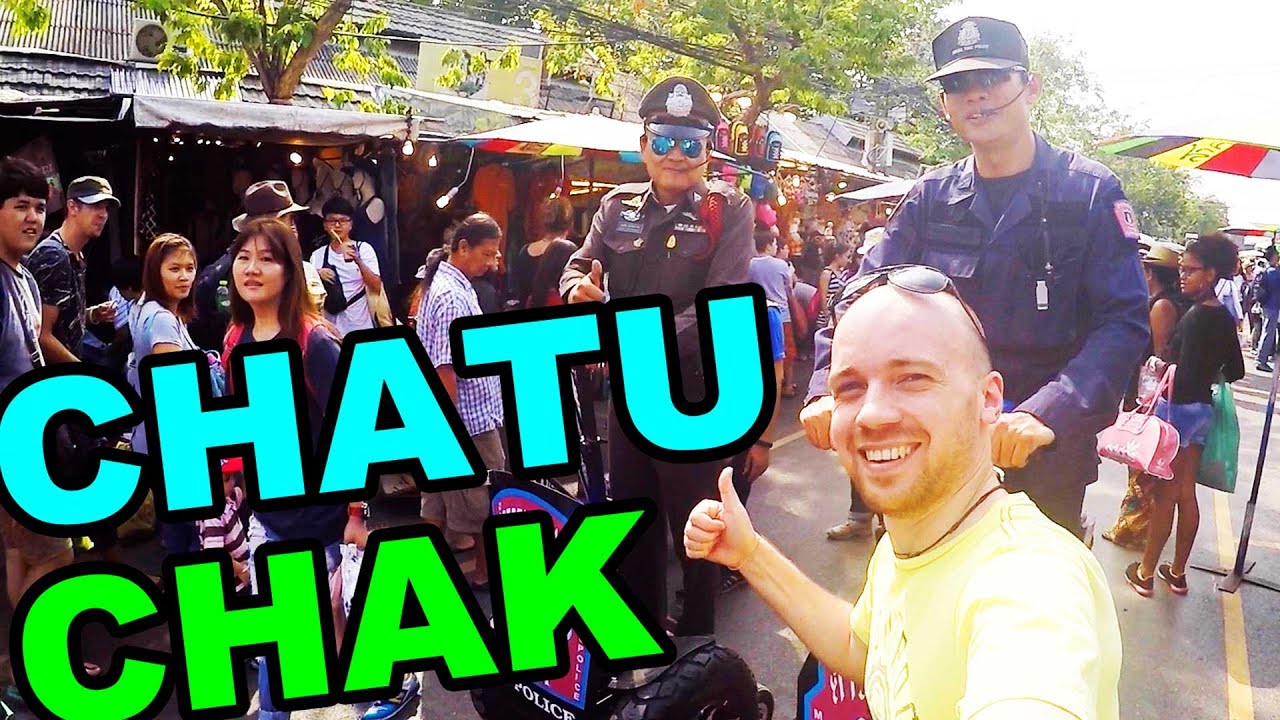 Chatu Chak Największy Bazar w Tajlandii - Bangkok, Tajlandia #298 2015.12.19 (1/2)