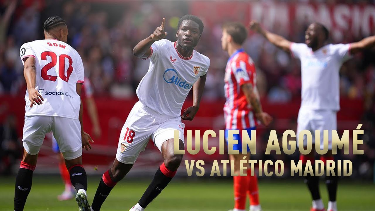 Lucien Agoumé vs Atlético Madrid | Passes, Defending, Dribbling | HD