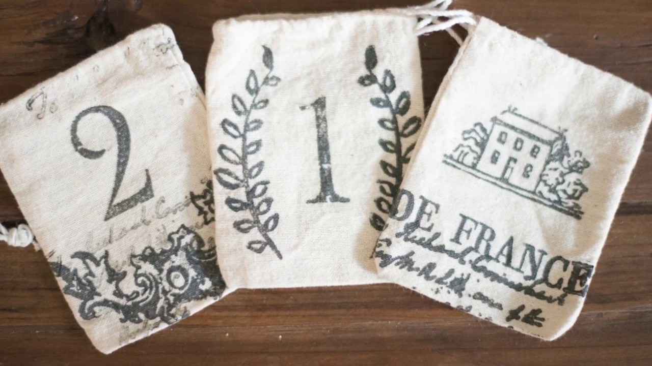 IOD DIY Christmas Sachets