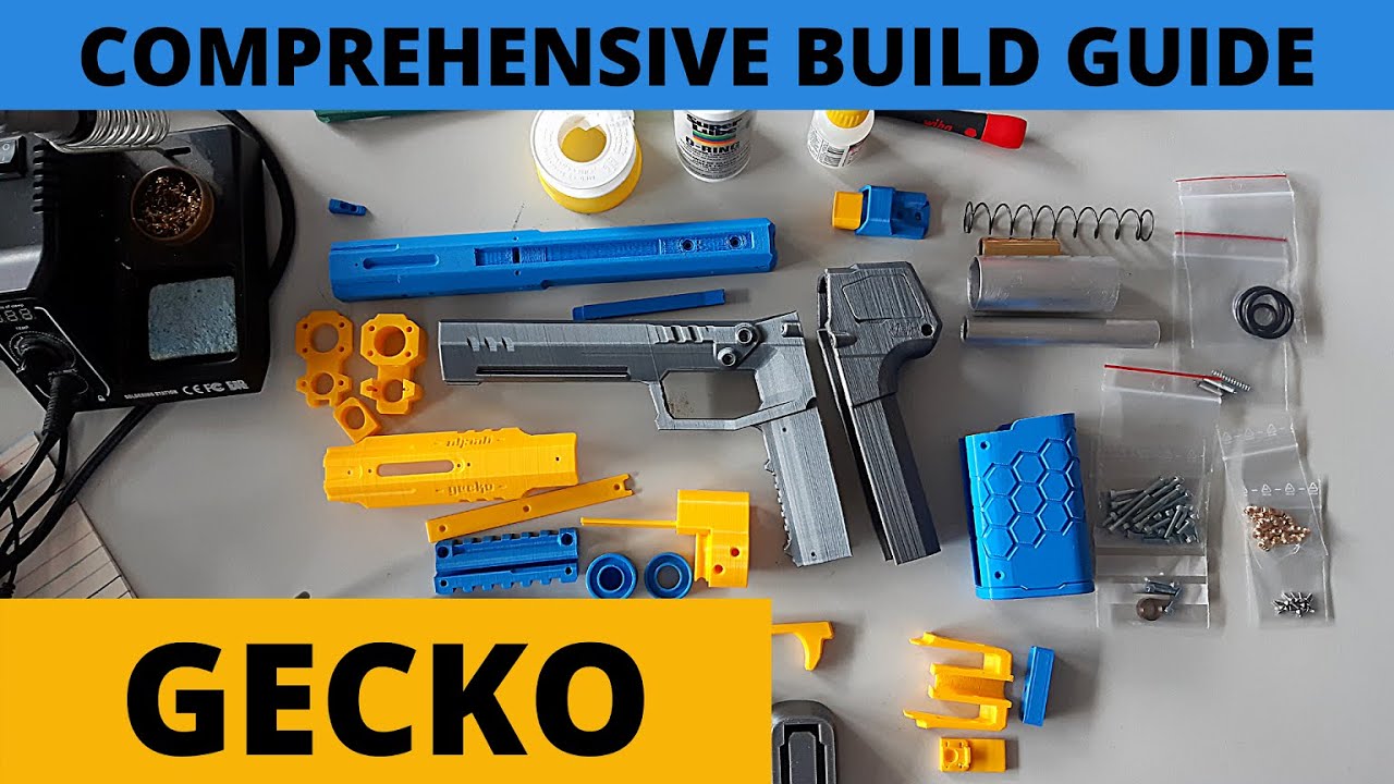 Let's build a GECKO blaster! ~ MOST COMPREHENSIVE Build Guide/ Tutorial incl. Tips by Rainbow