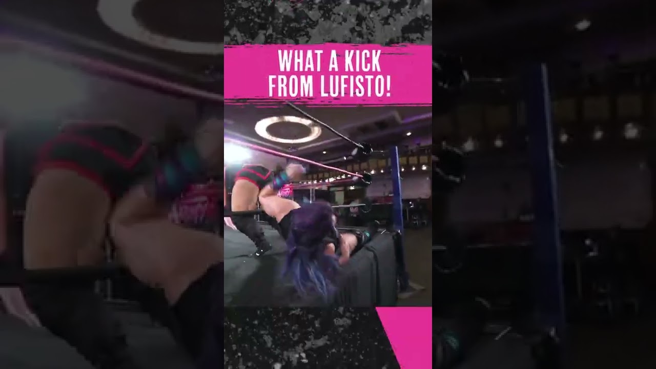 LuFisto Kicks Riley Shepard's Head Off! #shorts