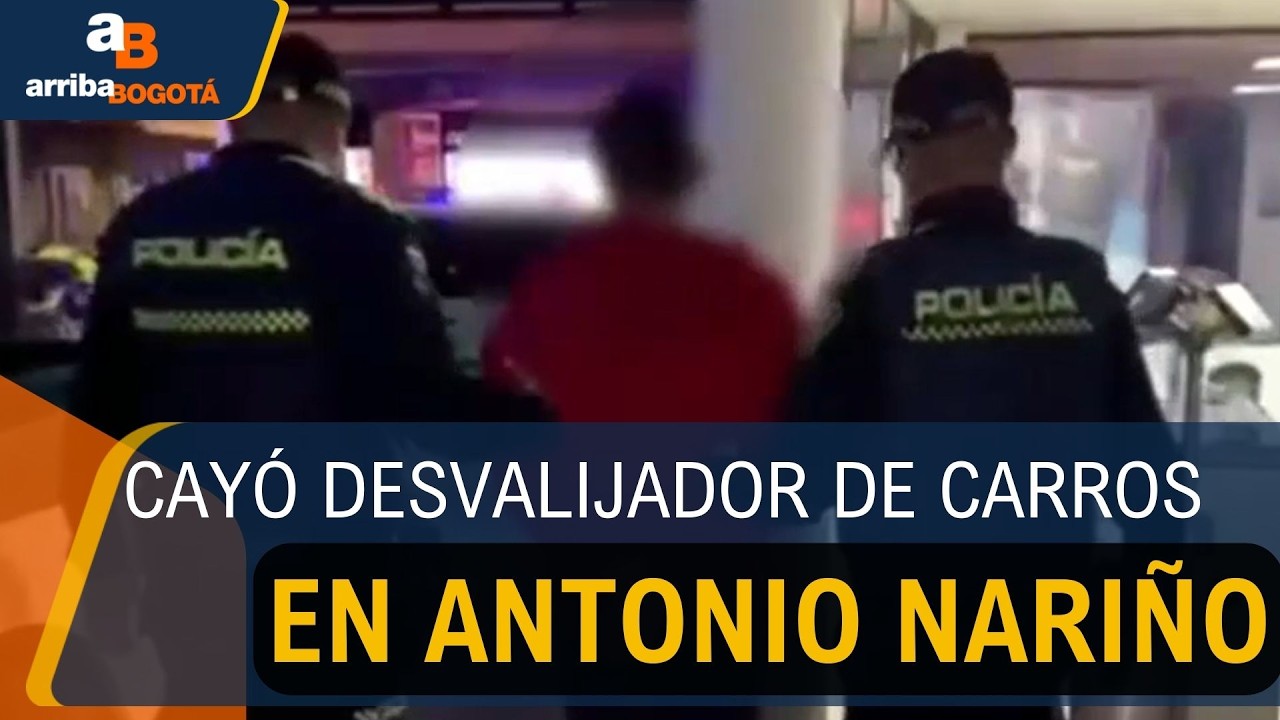 Policía capturó a un sujeto que robaba autopartes en Antonio Nariño | CityTv