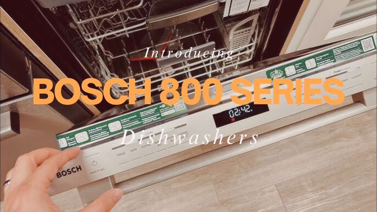 Подробный обзор посудомоечных машин BOSCH серии 800!!! [Представляем Bosch SHP78CM5N]