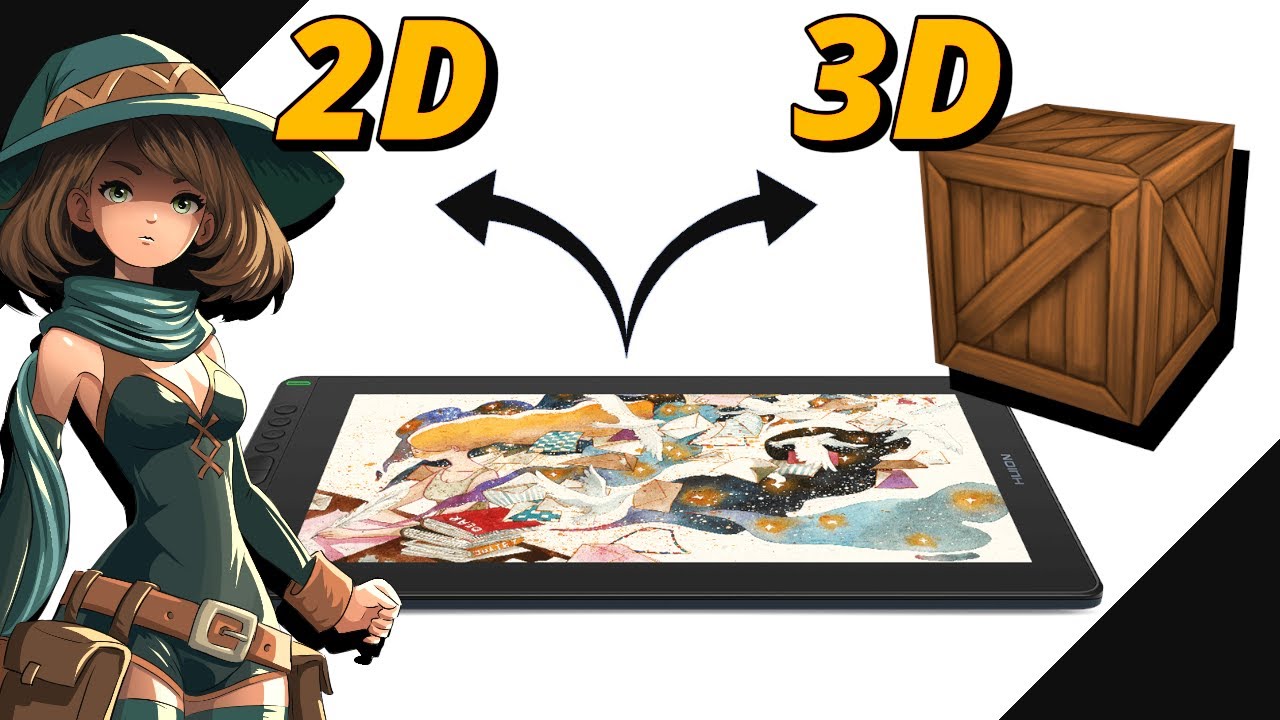 Mesas Digitalizadoras Para 3D! - Huion Kamvas 16