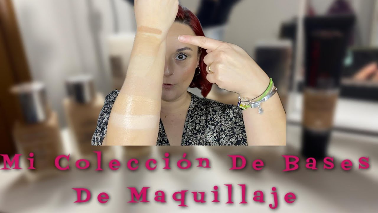 MI COLECCION DE BASES DE MAQUILLAJE