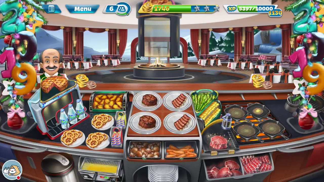 Cooking Fever Level 40th of each restaurant 20181216