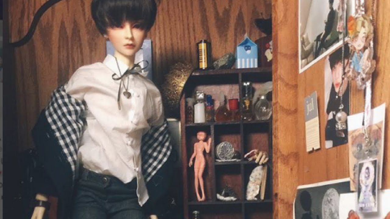 【Dolls】SD Ball Jointed Doll's Maya's Room and Miniature Diorama