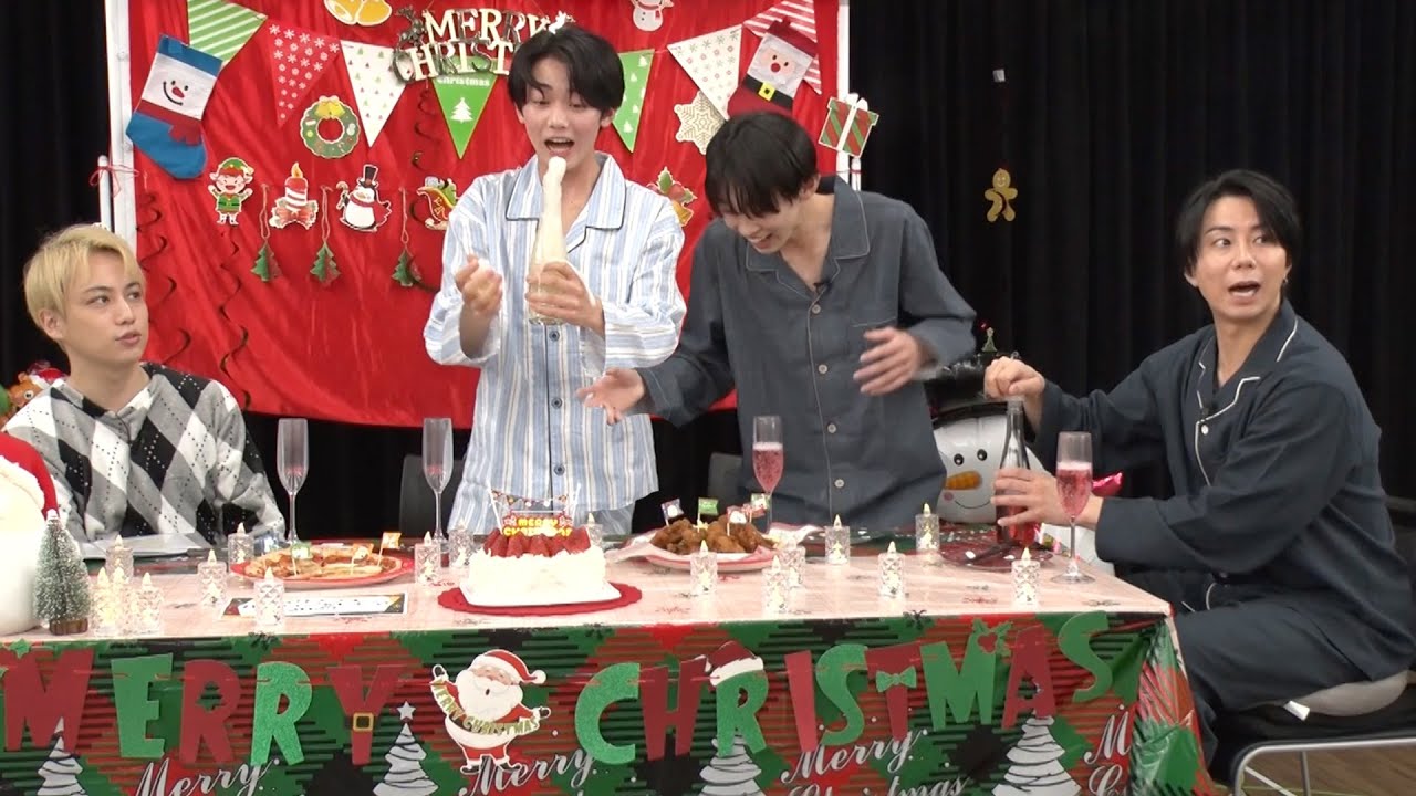 【擬似生配信】4人パジャマでクリスマスパーティー in TOBE#195