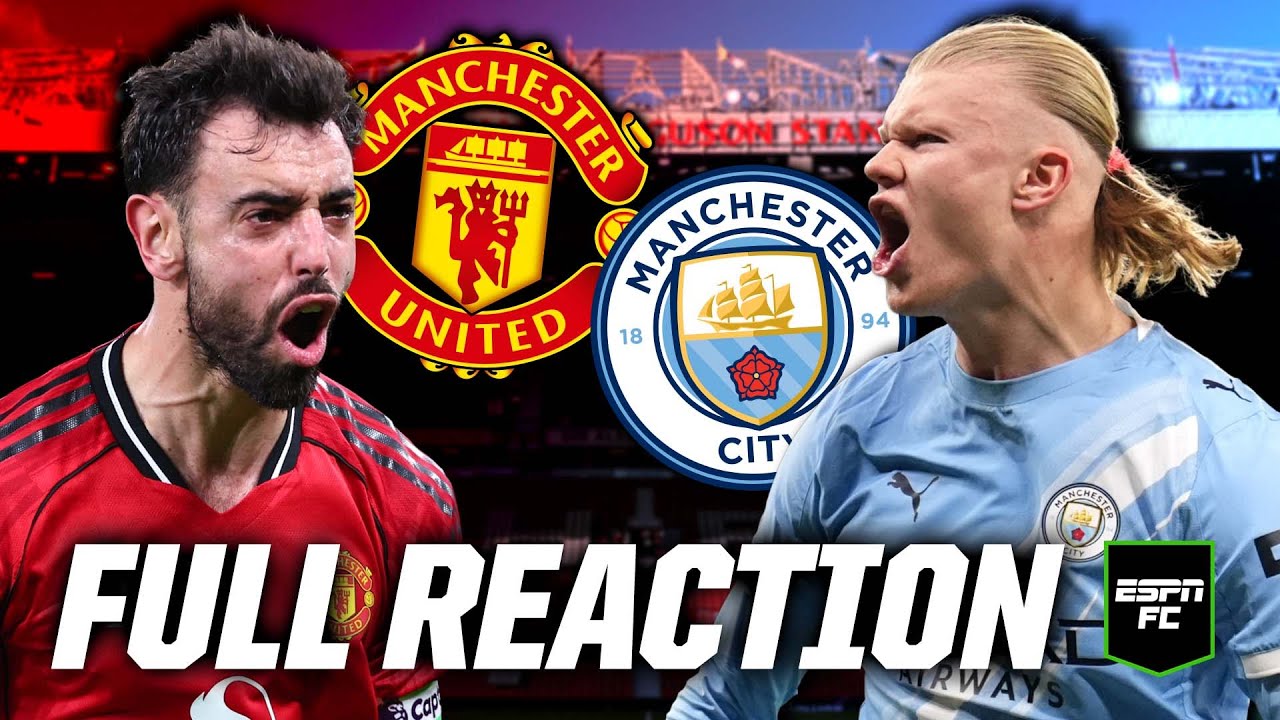 Manchester United STUN Manchester City! 🔥 LIVE: Premier League reaction | ESPN FC