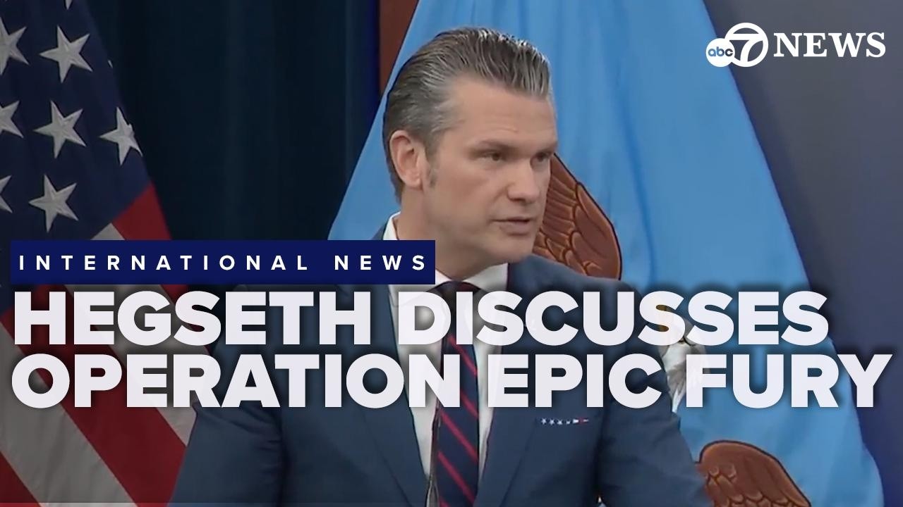 Pete Hegseth discusses Operation Epic Fury