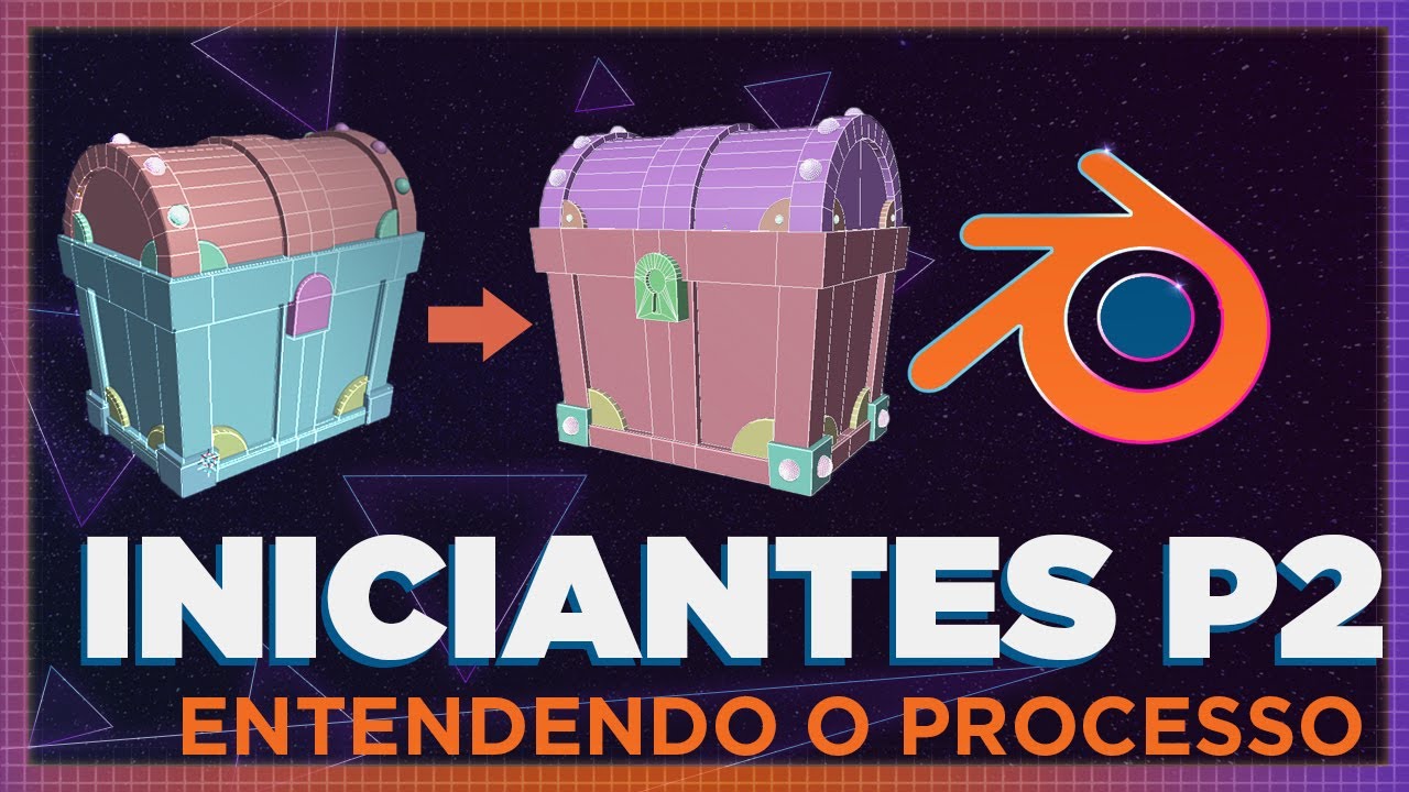Blender para iniciantes, Modelagem de asset - Parte 2 l Mini - Curso Bau 