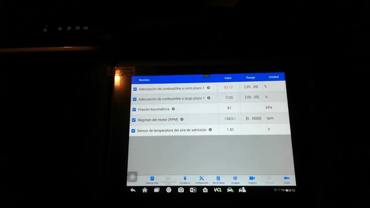 DTC p0108 p0109 diagnóstico del sensor map Ford Ecosport 2019